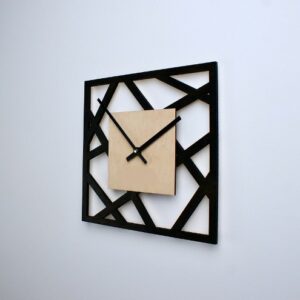 Elegant Design Modern Designer Wooden Wall Clock S6