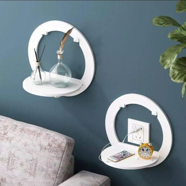 Geometrical Floating Shelf in Three Modern Shapes - Image 2