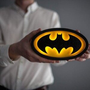 Batman Logo Superhero Wall Hanging Light