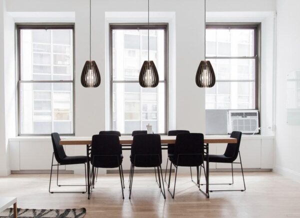 Drop Shape Wooden lamp Modern hanging chandelier - Image 3