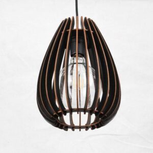 Drop Shape Wooden lamp Modern hanging chandelier