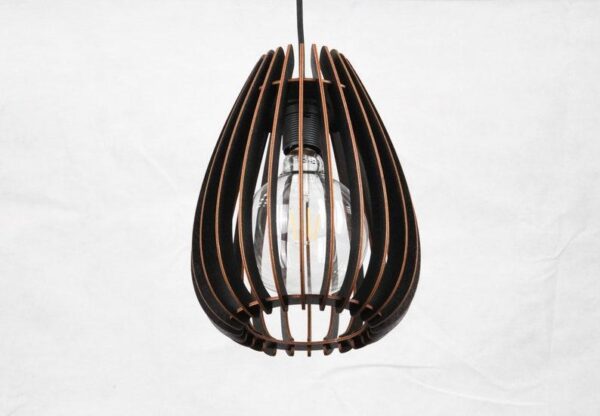 Drop Shape Wooden lamp Modern hanging chandelier