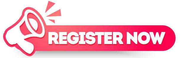 Vector Illustration Register Now Label With Megaphone